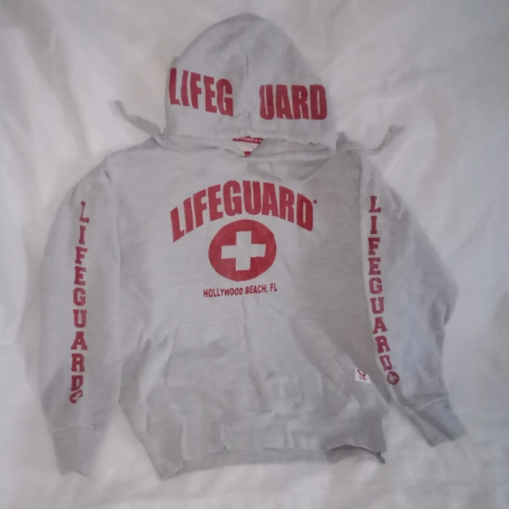 Lifeguard Officially Licensed Designed In Brooklyn Hoodie Sweatshirt Large Youth